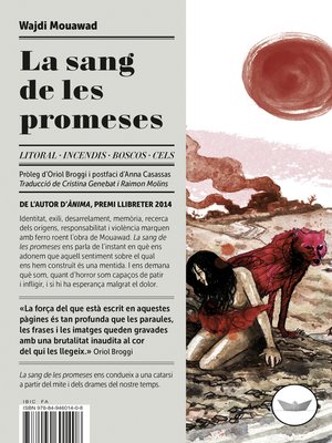 cover image of La sang de les promeses